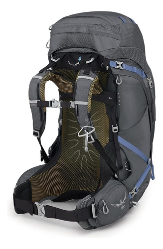Osprey Aura Ag 65 Mochila Mochilera Para Mujer, Gris Tungste