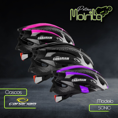 Imagen 1 de 6 de Cascos Canariam Junior Semipro Patinaje Y Ciclismo