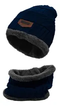 Comprar Combo Gorro + Cuello Niñas Nenas Lana Invierno Con Corderito