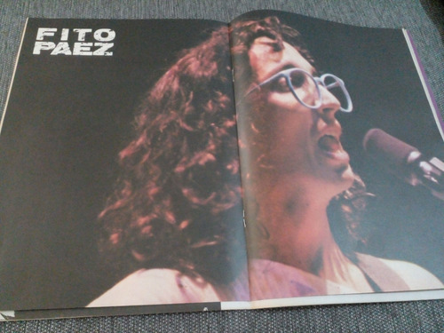 Revista Pelo N274 The Police Poster Fito Paez Completa 1986 (Usado)
