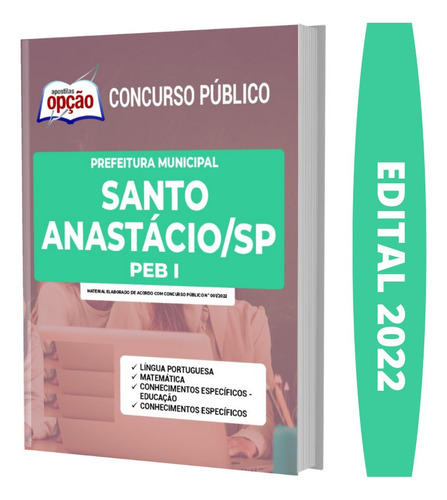 Apostila Prefeitura Santo Anastácio Sp - Peb 1