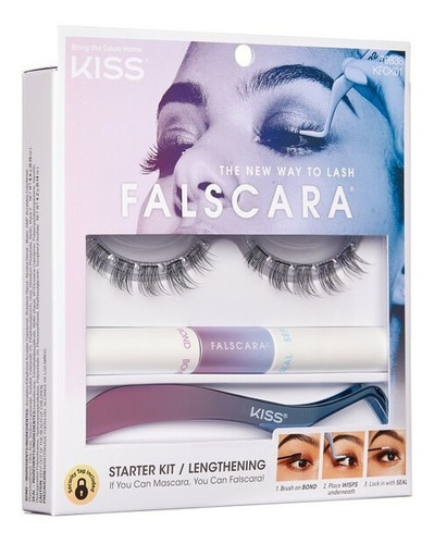 Imagen 3 de 4 de Pestañas Falscara Kiss