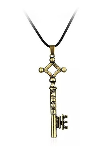 Collar Shingeki No Kyojin Llave, Anime, Cosplay, Regalos