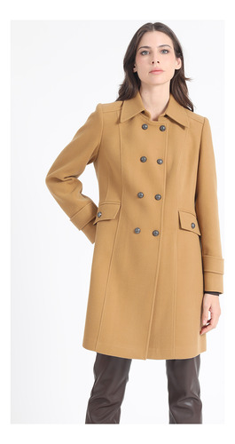 Abrigo Semi Cruce, Muflon Camel Liola