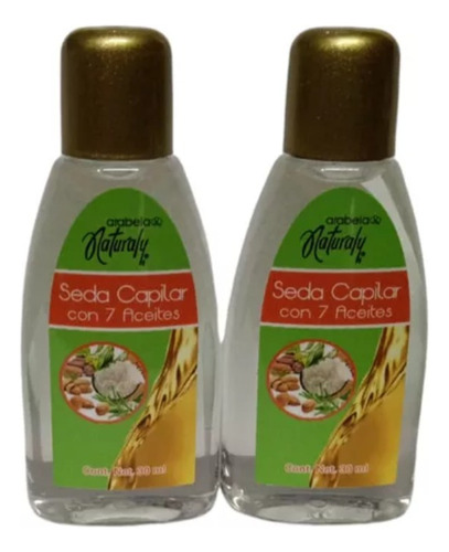 Seda Capilar Con 7 Aceites 30 Ml. Arabela Naturaly