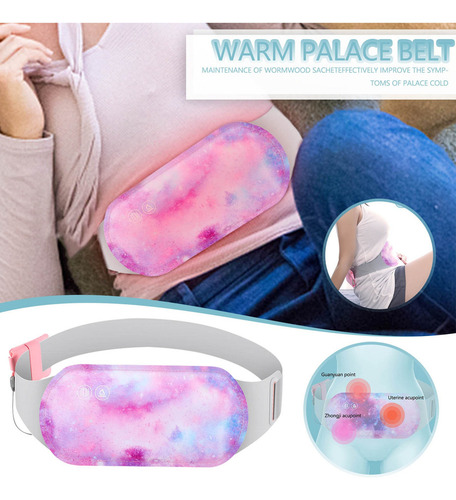 P Usb Hot Compress Cinturón Caliente Artefacto Menstrual Cal