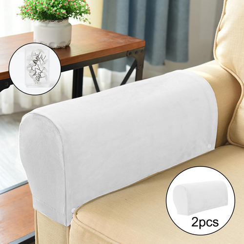 5 Fundas De Reposabrazos De Sofá Fundas De Brazo De Blanco
