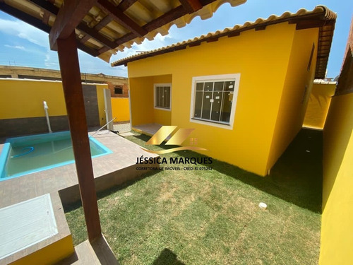 Imagem 11 de 12 de Casa 2 Quartos, Área Gourmet E Piscina Em Unamar - Jmc.107