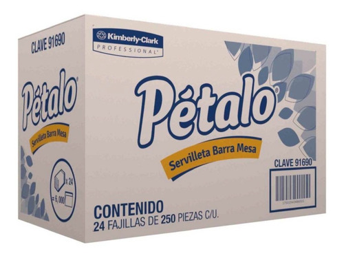 Servilletas Kimberly-clark Pétalo 24 Fajillas Con 250 Servil