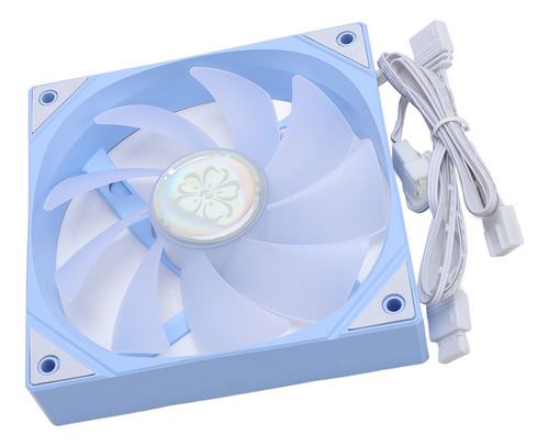 Ventilador De Caja Pwm Argb De 120 Mm, 9 Aspas, Cojinete Hid