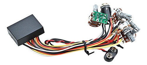 Amplificador Electrónico Bass Eq De 3 Bandas, Accesorios