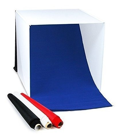 Imagen 2 de 9 de Limostudio 24'' Folding Photo Box Tent Led Light Table Top P