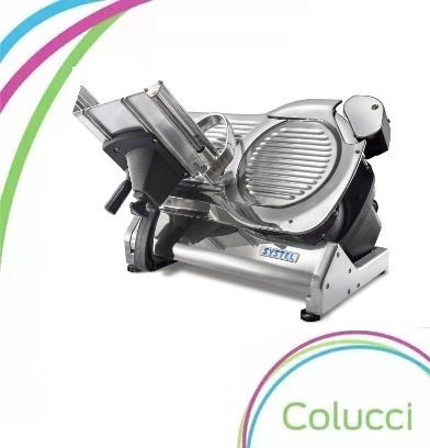 Imagen 2 de 5 de Cortadora De Fiambres Systel 330 Mm Cf330 Cuotas