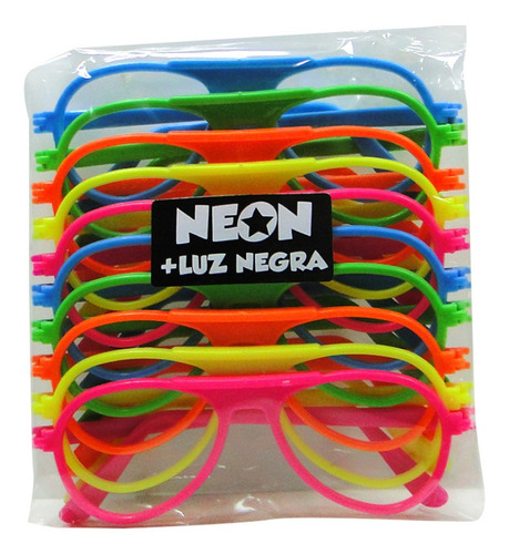 Óculos Rayban Neon Sem Lente - Contém 10 Unidades - Festa Ch