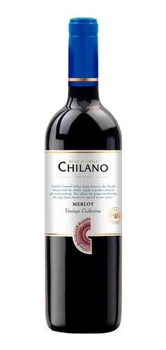 Vinho Merlot 750ml Chilano 