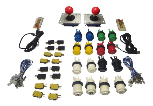 Kit Arcade Diy Para Simulador Mame, Electrónica, Arduino