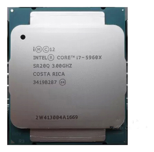 Intel Core I7 5960x 8 Núcleos 16 Hilos 3 Ghz 140 W