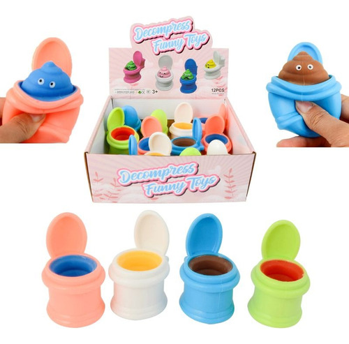 Amansaloco Squishy Caca Que Sale Del Water Apretar Stress