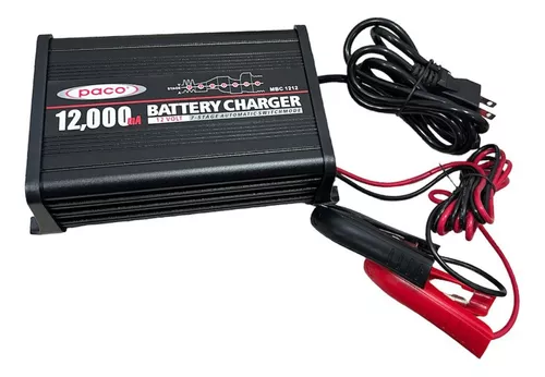 Cargador de batería 12V 7A Marca PACO