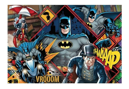 Imagen 2 de 5 de Puzzle Batman 180 Piezas Infantil Dc Clementoni En La Plata