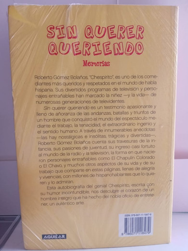 Sin Querer Queriendo Memorias / Roberto Gómez Bolaños (Usado)