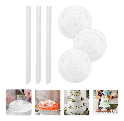 Home Party Cake Stand Set 4 Inches, 6 Inches