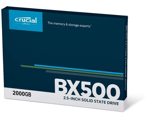 Imagen 5 de 5 de Disco Solido Ssd 2tb Crucial Bx500
