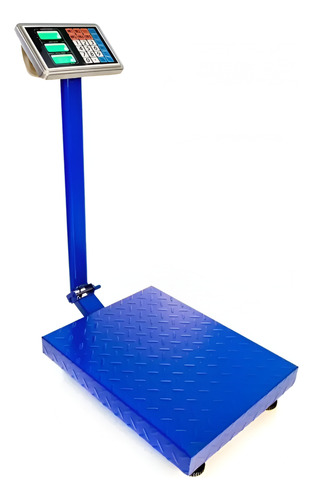 Balanza Industrial 300 Kg - Base Azul Con Brazo