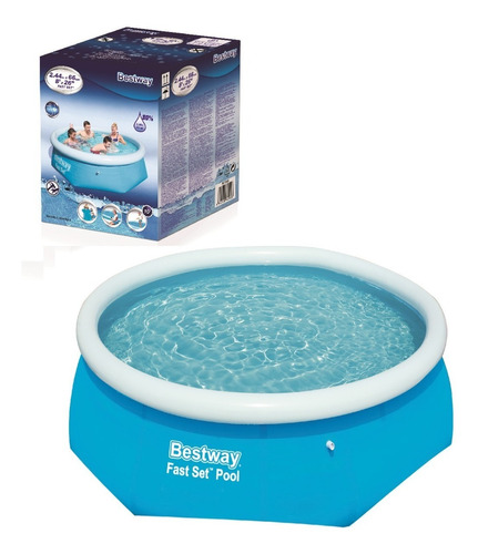 Piscina Inflável 2300 Litros Fast Set - 57265 - Bestway