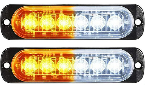 Luces De Emergencia Para Vehículos Con 6 Luces Led Rojas.