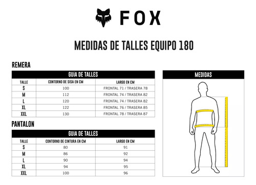 Conjunto Motocross Mx Atv Fox Racing 180 Monster Fas
