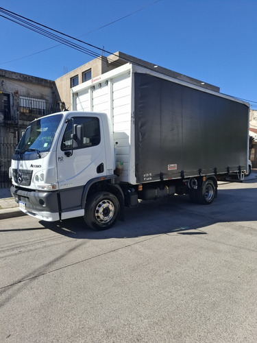 Mercedes Benz Accelo Mod 2021 (manual) Impecable. Caja Sider