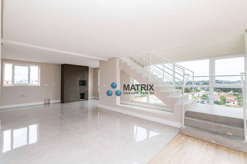 Imagem 16 de 30 de Cobertura Com 5 Dormitórios À Venda, 463 M² Por R$ 4.620.000,00 - Ahú - Curitiba/pr - Co0518