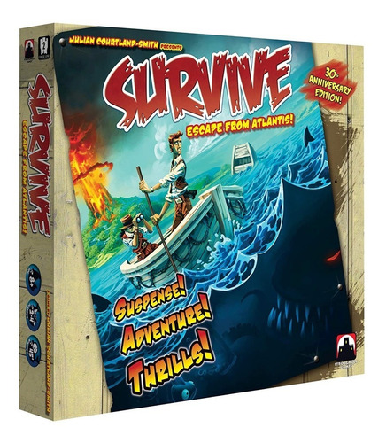 Juego De Mesa Survive: Escape From Atlantis!