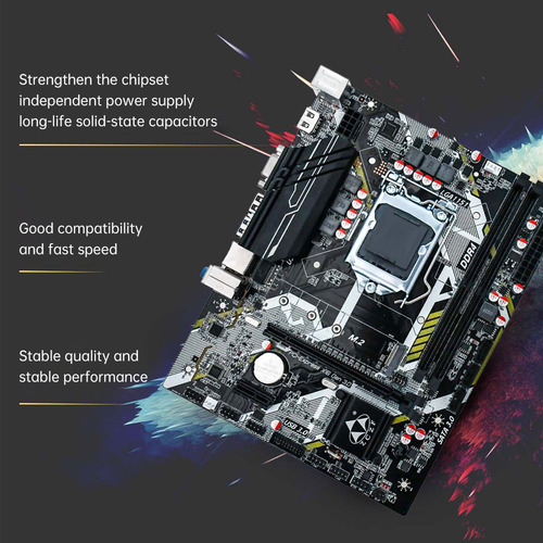 Placa-mãe Compatível Com Core I3/i5/i7 6/7/8/9th
