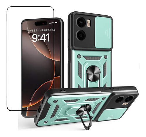 Funda Para Xiaomi Poco X7 Pro Protección De Cámara + Mica