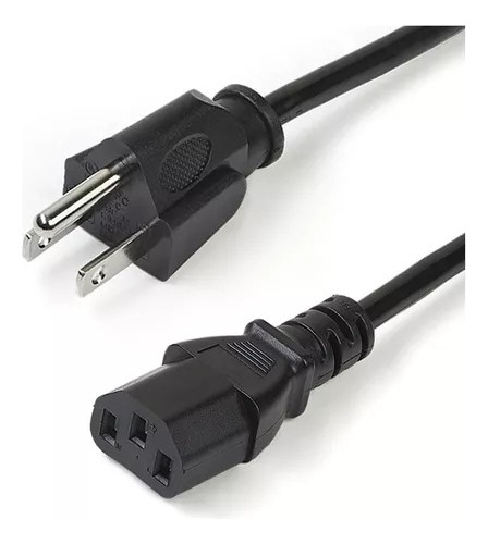 Liquido Cables De Poder Ficha Americana C/u 25 - 4 A 80