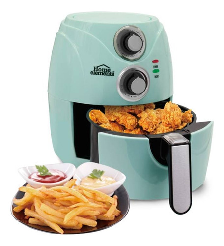 Freidora De Aire 1.8 Lts Air Fryer Sin Aceite Home Elements 