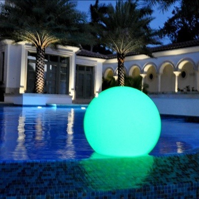 Imagem 5 de 6 de Esfera 30 Cm Led Rgb - Bola - Artiluminacao - Frete Grátis
