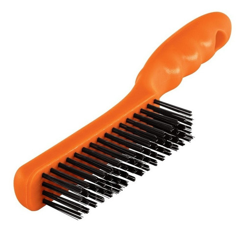 Cepillo Alambre Mango Plastico Naranja 4x16 Cea-54 Truper