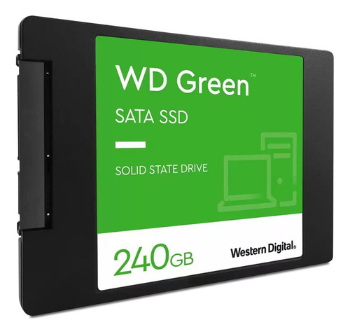 Disco sólido interno Western Digital WD Green WDS240G3G0A 240GB negro