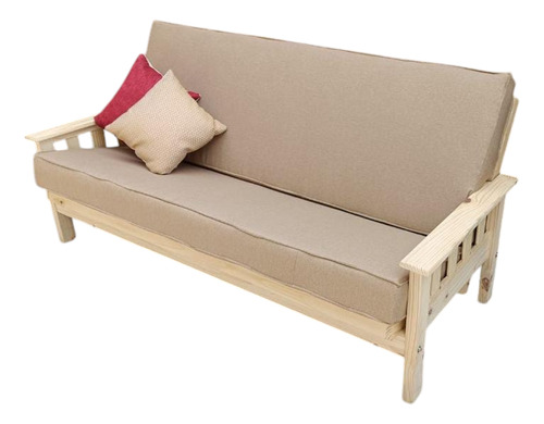 Colchón Futon Placa (2 Placas) Chenille Antidesgarro