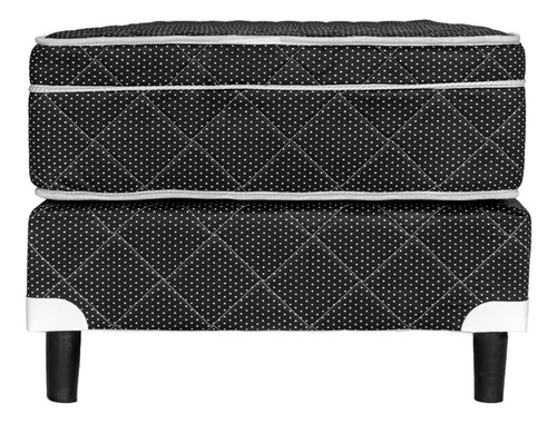 Colchon Y Sommier Apapachos Nua 100x190x26cm Espuma Pillow