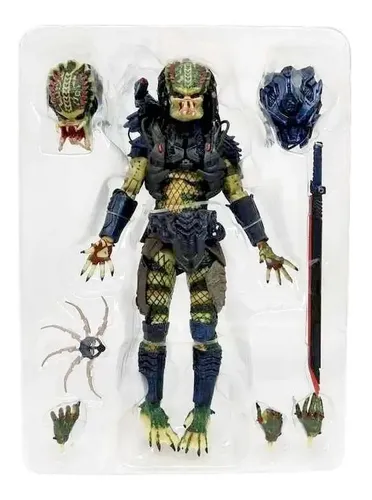 Neca Predador 2 Ultimate Armored Lost Predator Led Original