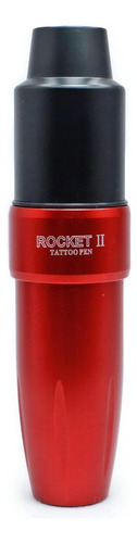 Maquina Rotativa Para Tatuar Rocket Profesional Tipo Pen Color Rojo