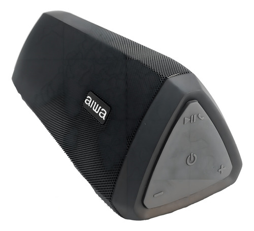 Bocina Aiwa Aw20 Negra Bluetooth/fm Recargable