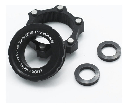 Adaptador Crystally-center Lock Hub Boost, Trava Central Par
