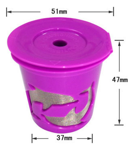 4 Pcs Tazas De Filtros De Cápsulas De Café Permanentesan