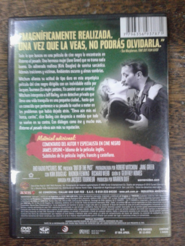 Retorno Al Pasado * Clasicos Del Policial Negro * Dvd *