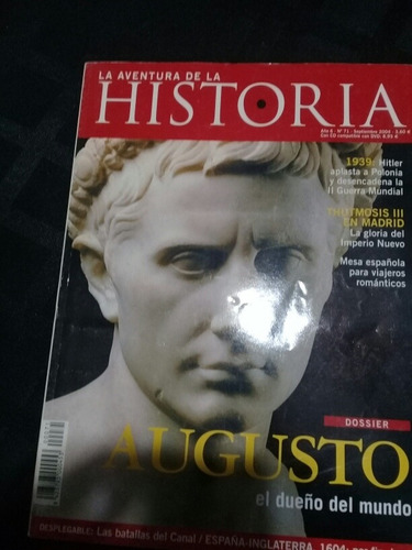 La Aventura De La Historia 71 Augusto Dueño Del Mundo